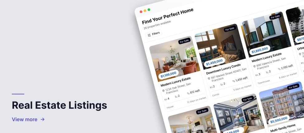 Real Estate Listings