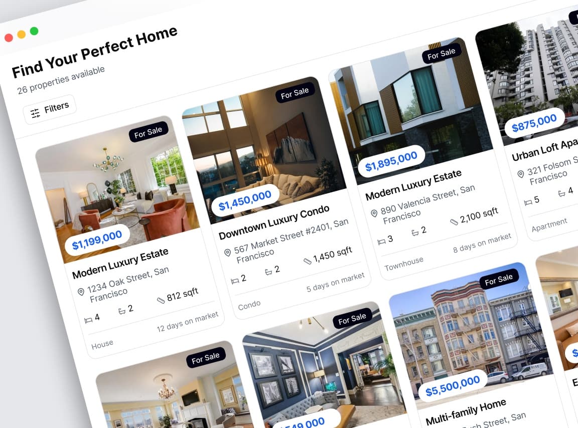 Real Estate Listings