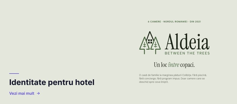 Aldeia - Hotel Brand Identity