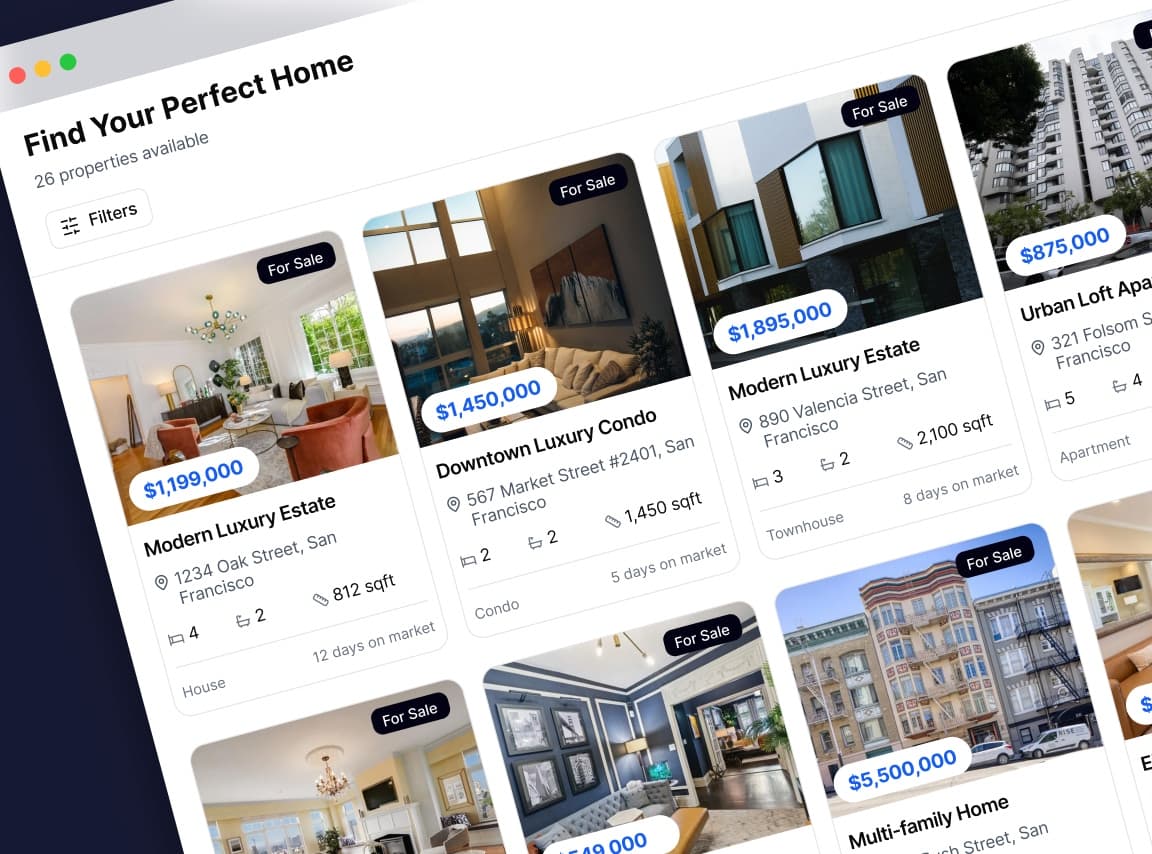 Real Estate Listings